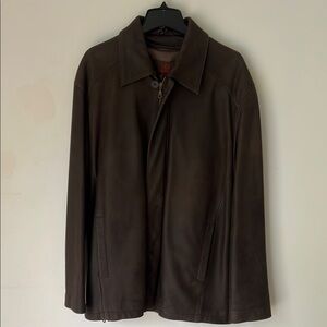 Men's Brown Leather Jacket